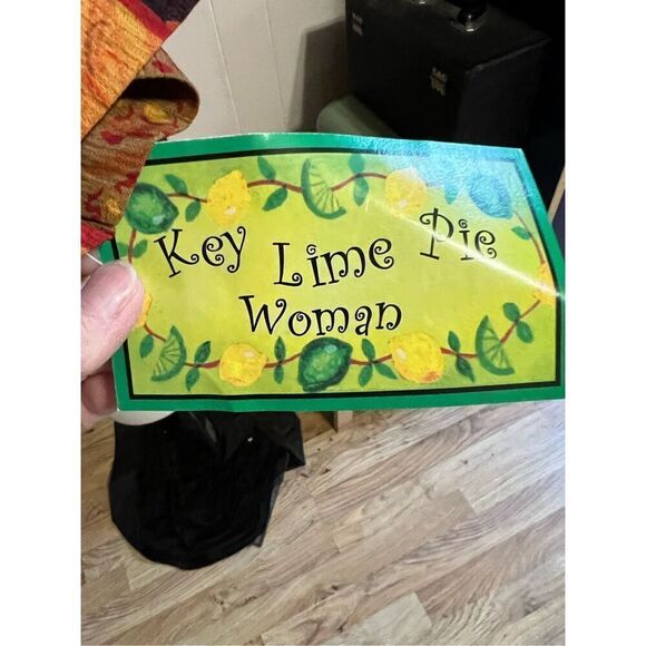 NWT Key Lime Pie Woman Dramatic Rayon Tunic Top "Sweet Dream" Pattern Great Ambe - Picture 6 of 7